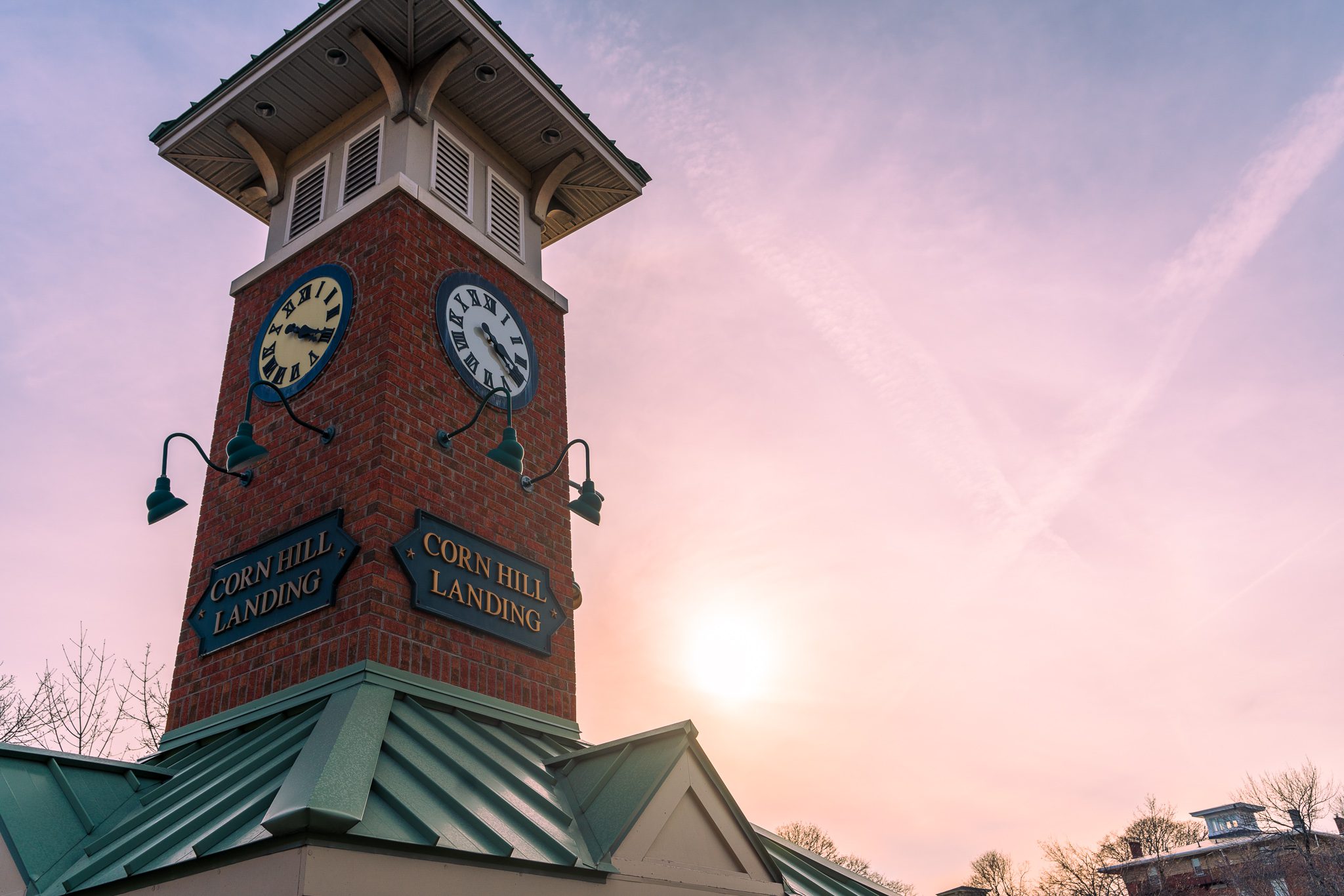Clock Tower at Cornhill Landing Apartments. : Residential Property by Mark IV Enterprises: Rochester, NY